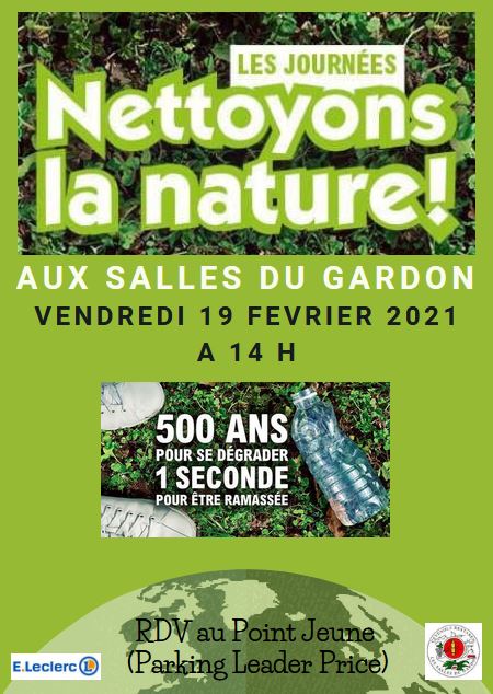 AFFICHE NETTOYONS LA NATURE